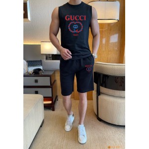 【GUCCI 古奇】夏季新品背心套裝，經典簡約款式