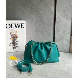 LOEWE Flamenco Purse福袋 0803翡翠綠30cm